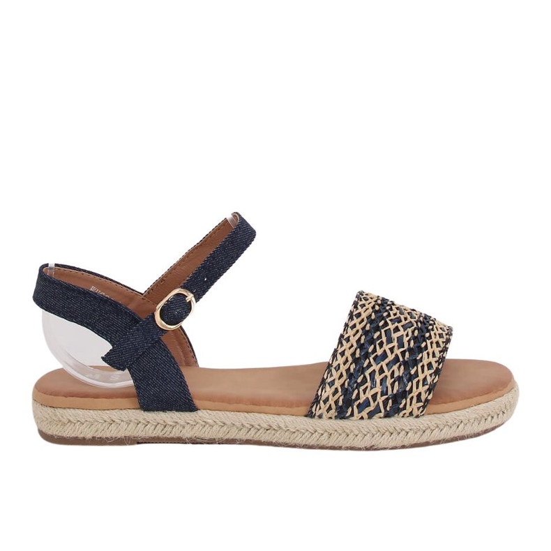 Sandalias de mujer alpargatas azul marino WH933 Denim Blue
