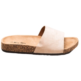 Nio Nio Zapatillas clásicas en la plataforma marrón
