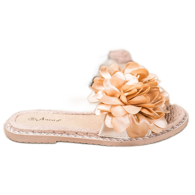 Anesia Paris Zapatillas con estilo beige