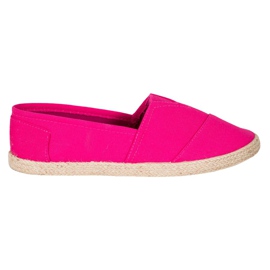 Tony Alpargatas rosas sin cordones rosado