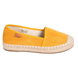 Goodin Alpargatas caladas amarillo