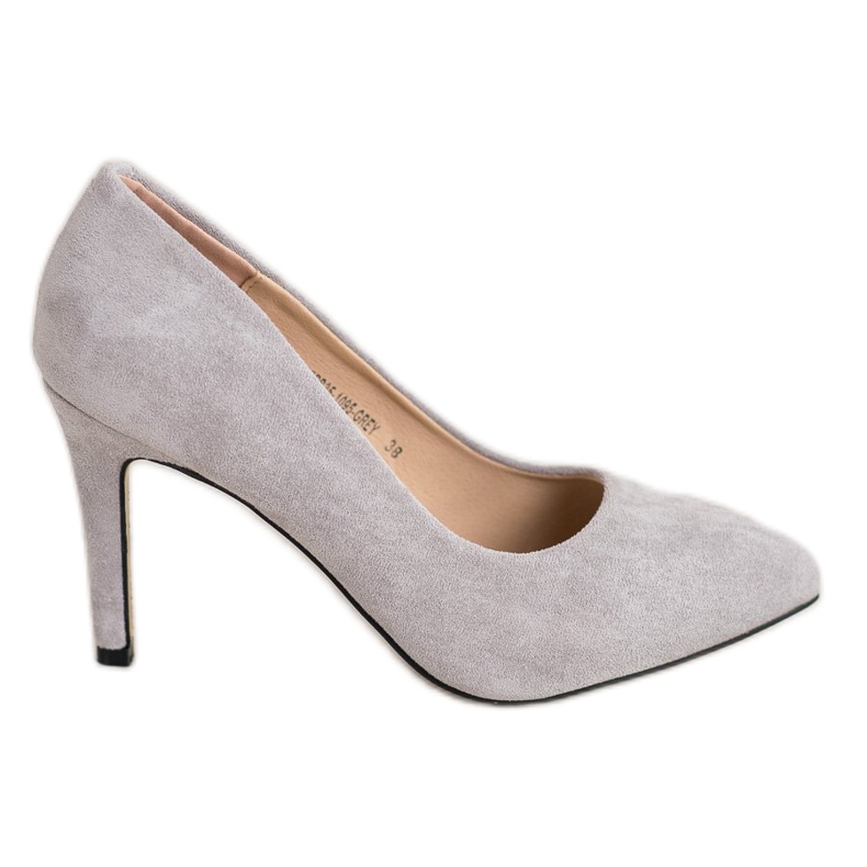 Evento Tacones de ante gris
