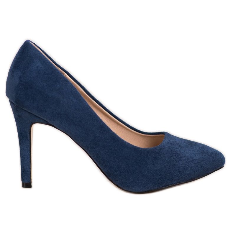Evento Tacones de ante azul
