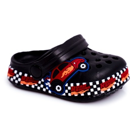 Giolan Niños Foam Crooks Black Road Racing negro rojo
