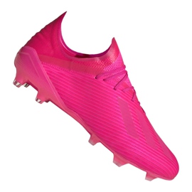 Botas de fútbol adidas X 19.1 Fg M FV3467 multicolor violeta