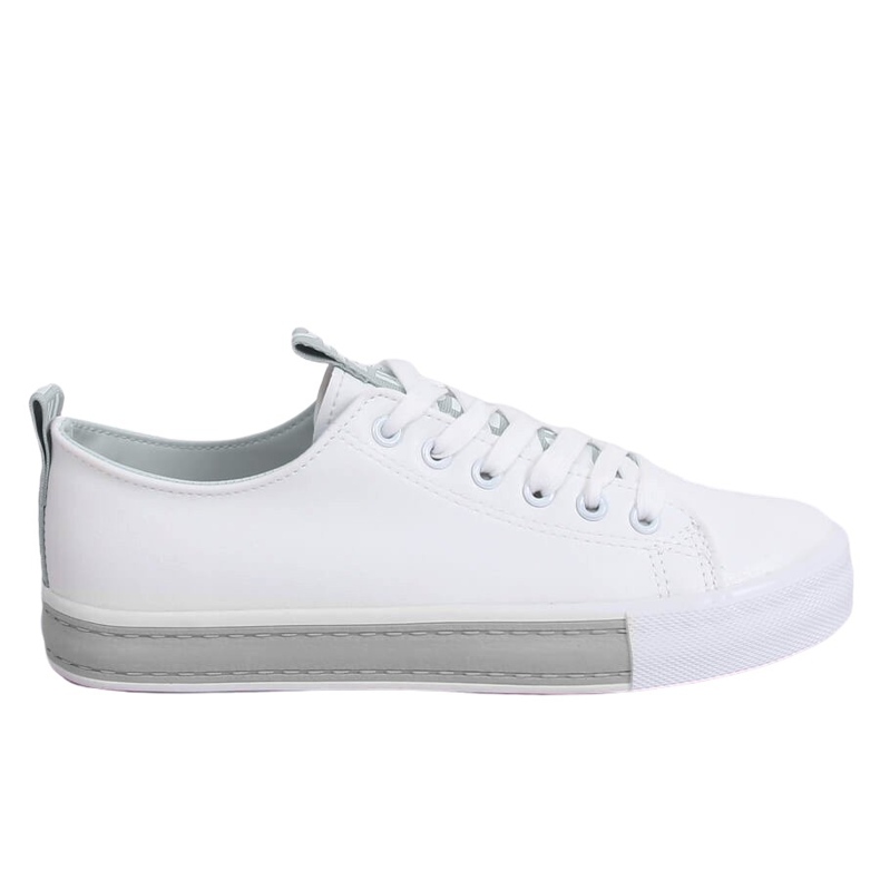 Zapatillas de mujer blancas LA70P Gris blanco
