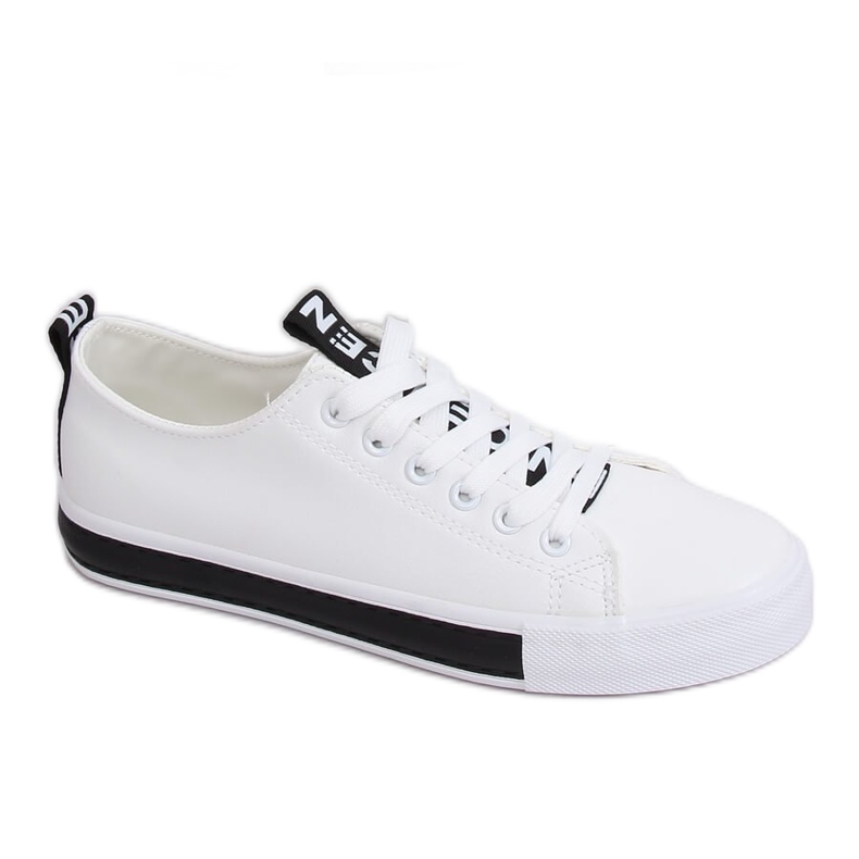 Zapatillas de mujer blancas LA70P Negro blanco