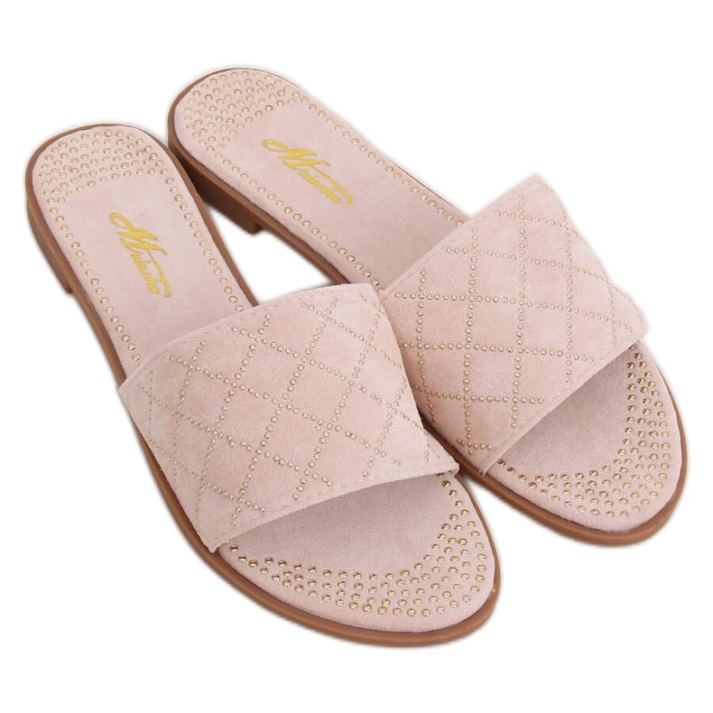 Zapatillas rosa mujer rosa Q-85 Pink rosado