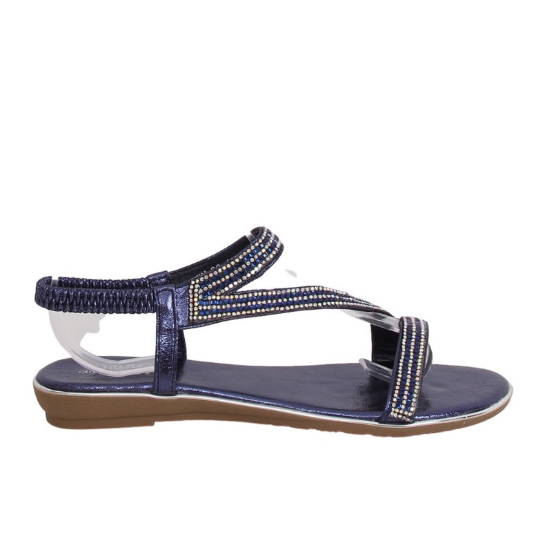 Sandalias azul marino asimétricas KM-33 Blue