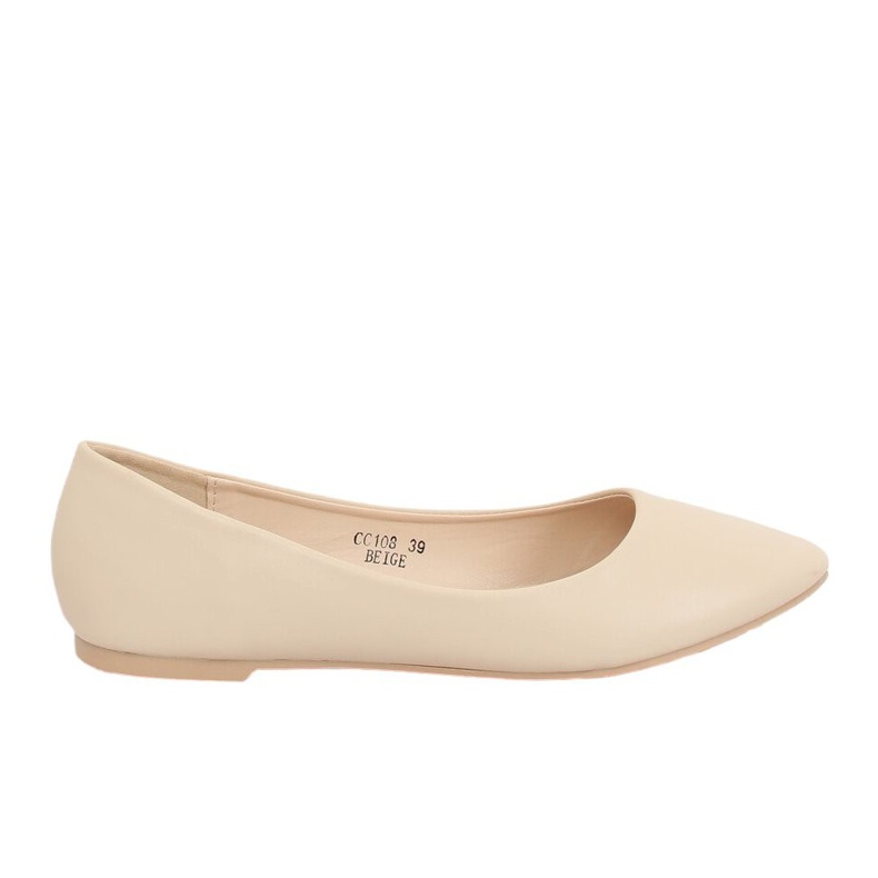 Bailarinas de mujer beige CC108 Beige