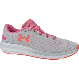 Under Armour W Charged Pursuit 2 W 3022604-102 gris Under Armour W Charged Pursuit 2 W 3022604-102 gris