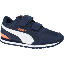 Puma St Runner V2 Nl Ps Jr 365294 15 azul marino verde