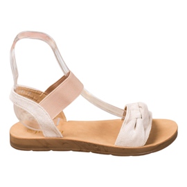 SHELOVET Sandalias sin cordones marrón