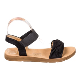 SHELOVET Sandalias sin cordones negro SHELOVET Sandalias sin cordones negro
