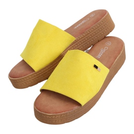 Zapatillas de mujer amarillas amarillas G-576 Yellow amarillo