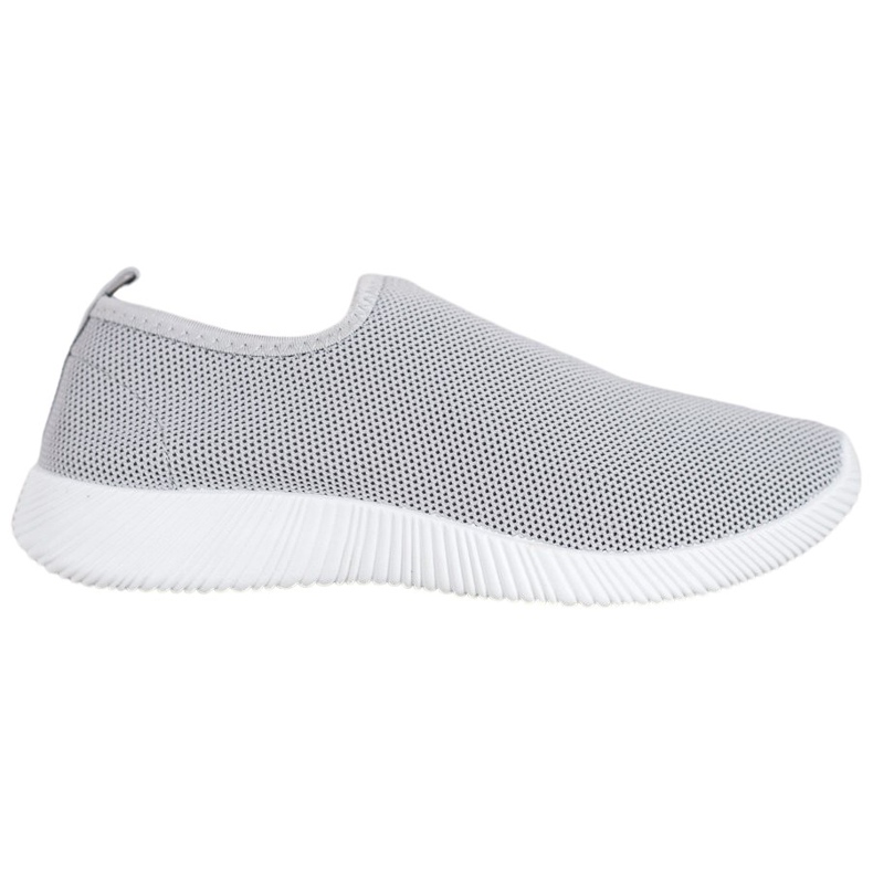 SHELOVET Zapatos deportivos sin cordones gris