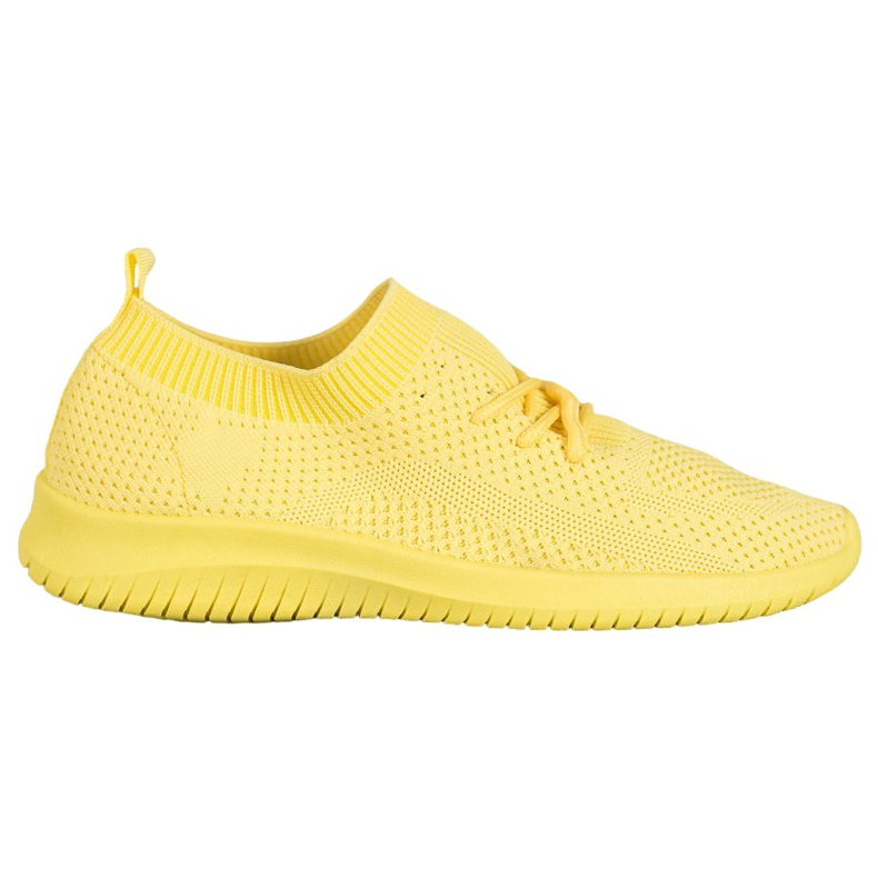 SHELOVET Zapatos deportivos bajos amarillo