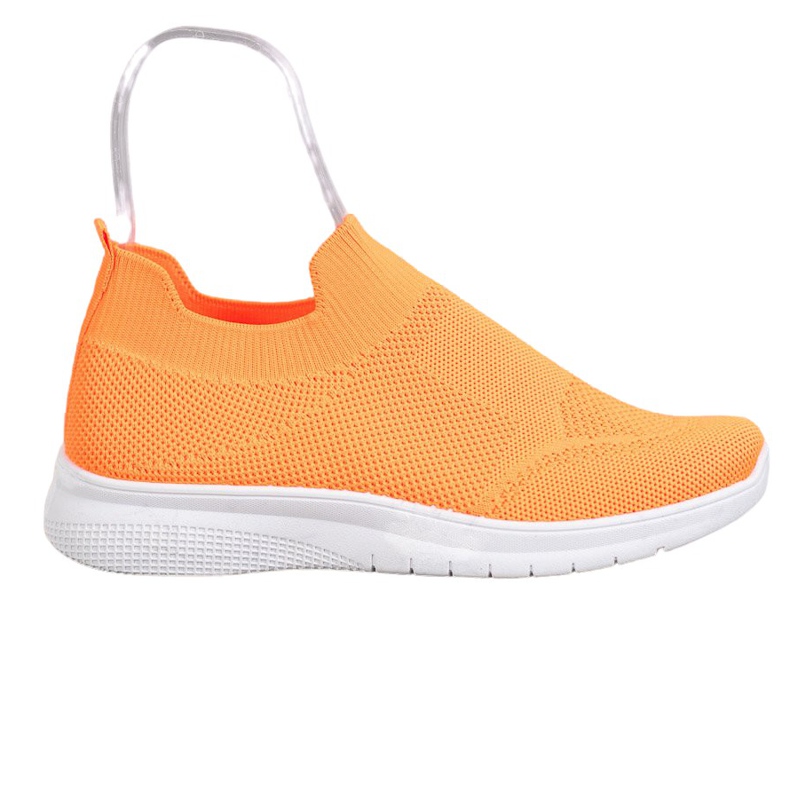 SHELOVET Zapatillas sin cordones naranja