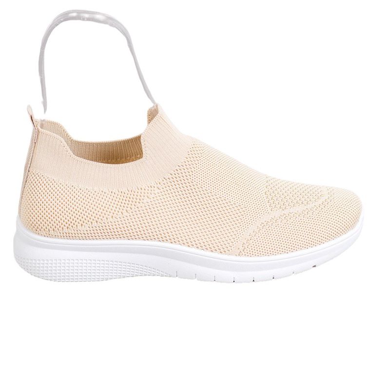 SHELOVET Zapatillas sin cordones beige