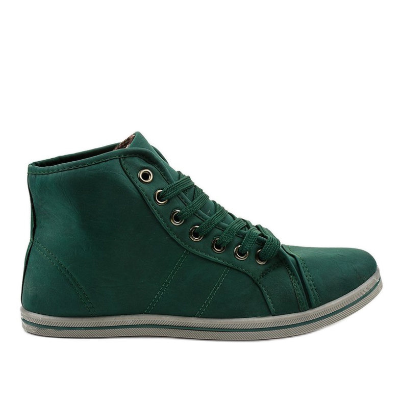 Zapatillas altas de moda TL362 Verde