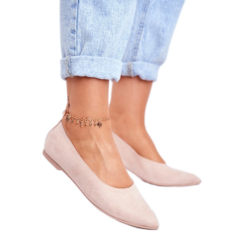 SEA Bailarinas Mujer Eco-Suede Rosa Bellissima rosado