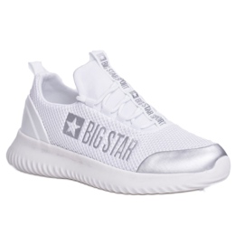 Zapatos Deportivos Mujer Big Star White FF274A410 blanco gris Zapatos Deportivos Mujer Big Star White FF274A410 blanco gris