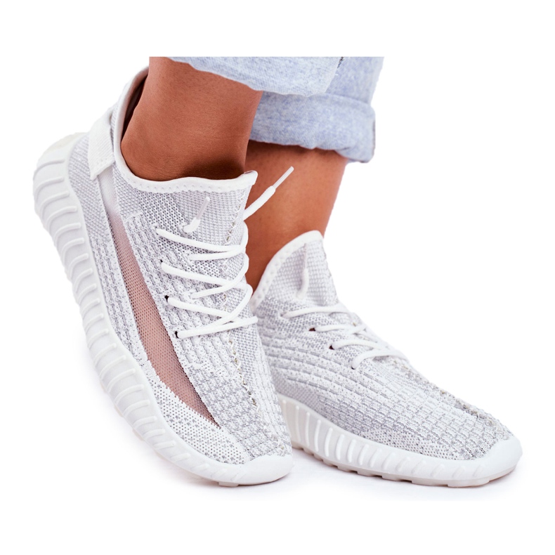 Calzado deportivo para mujer, ligero y aireado Silver Lumiere gris