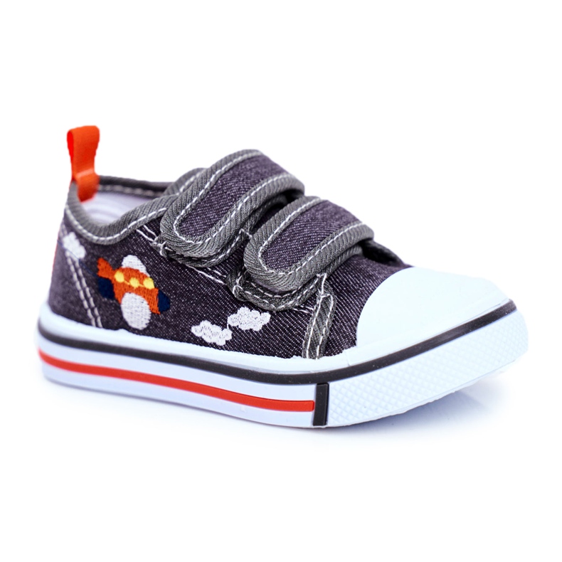 PL1 Deportivas Infantiles Velcro Nimalo Gris