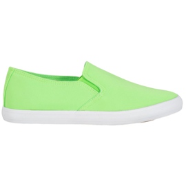 Bona Slipons Clásicos verde