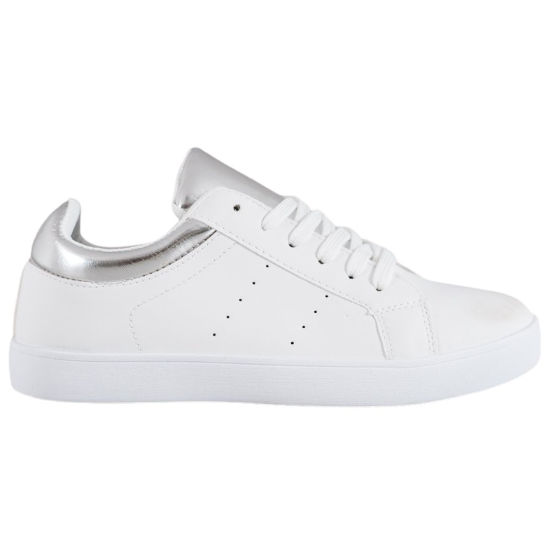 Zapatos deportivos blancos gris