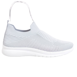 SHELOVET Zapatos sin cordones textiles gris SHELOVET Zapatos sin cordones textiles gris