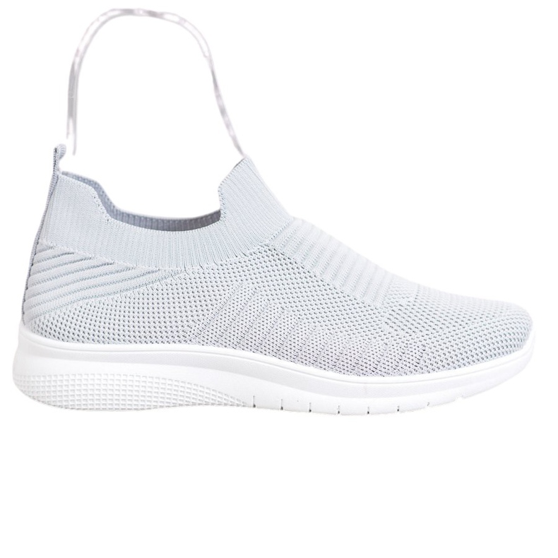 SHELOVET Zapatos sin cordones textiles gris SHELOVET Zapatos sin cordones textiles gris