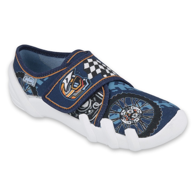 Calzado infantil befado 273Y295 azul marino multicolor