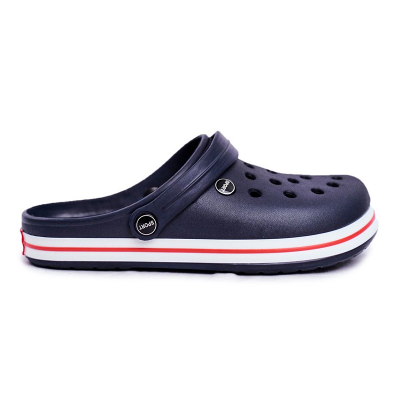 Pantuflas De Hombre Para Piscina Kroksy Pasipheme Azul Marino