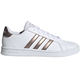Zapatillas adidas Grand Court Jr EF0101 blanco negro