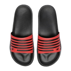 Zapatillas 4F M H4L20 KLM001 negro rojo