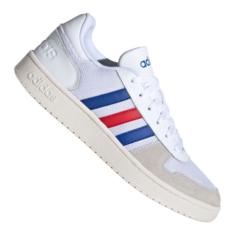 Zapatillas de baloncesto adidas Hoops 2.0 M FW8250 blanco blanco