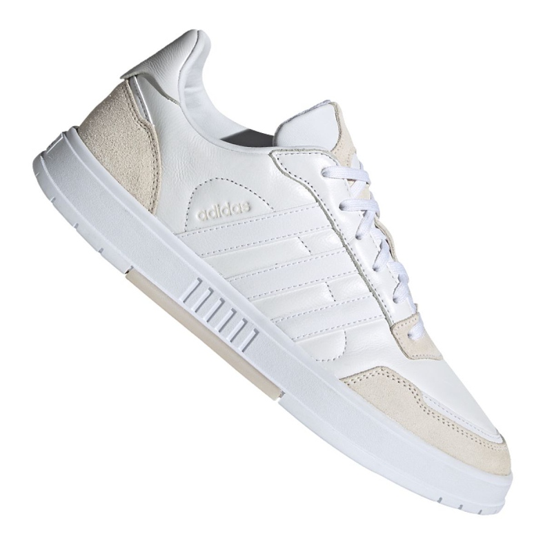 Zapatillas Adidas Courtmaster M FW2890 beige blanco