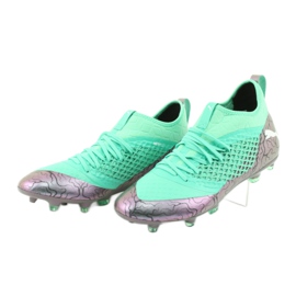 Botas de fútbol Puma Future 2.3 Netfit Fg Ag Color Shift M 104832 01 verde