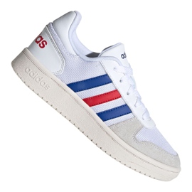 Zapatillas Adidas Hoops 2.0 Jr FW9120 blanco gris