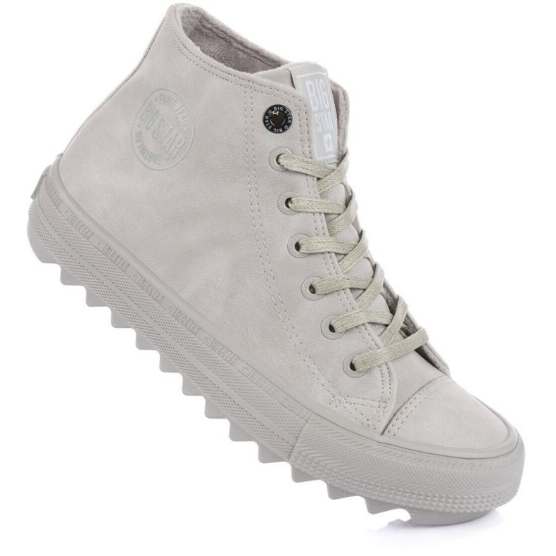 Zapatos Big Star Big Top W GG274070 gris
