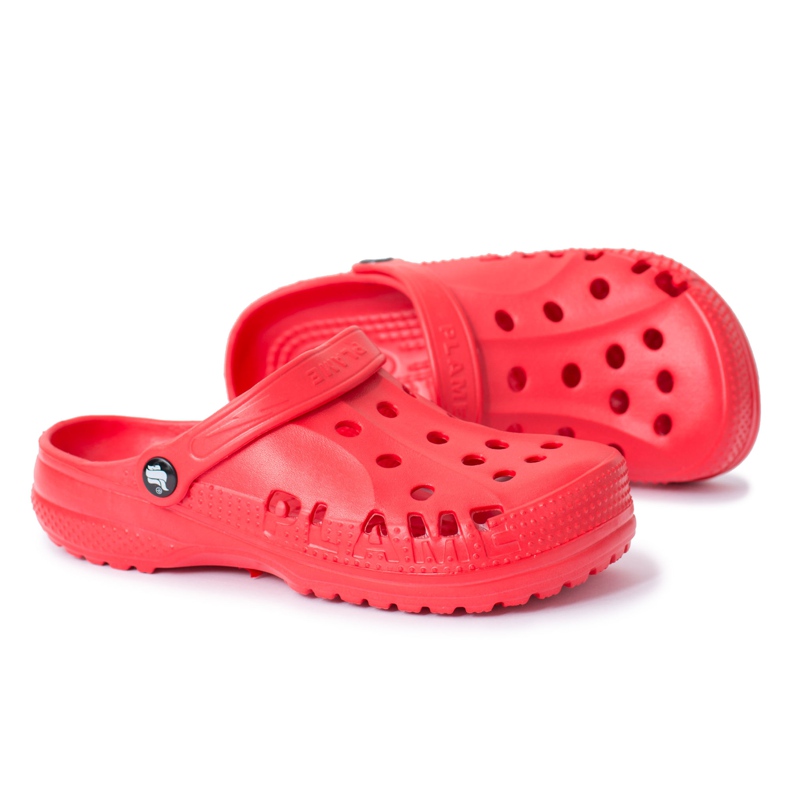 Flameshoes Pantuflas Eva Luz Roja para Mujer rojo