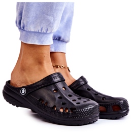 Flameshoes Pantuflas Mujer Eva Luz Negra negro