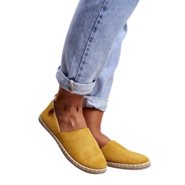 NEWS Alpargatas sin cordones Vulcan amarillas para mujer amarillo