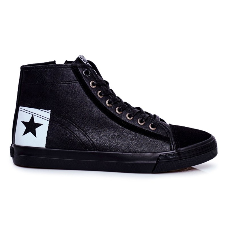 Zapatillas de Hombre Big Star Black EE174066 negro