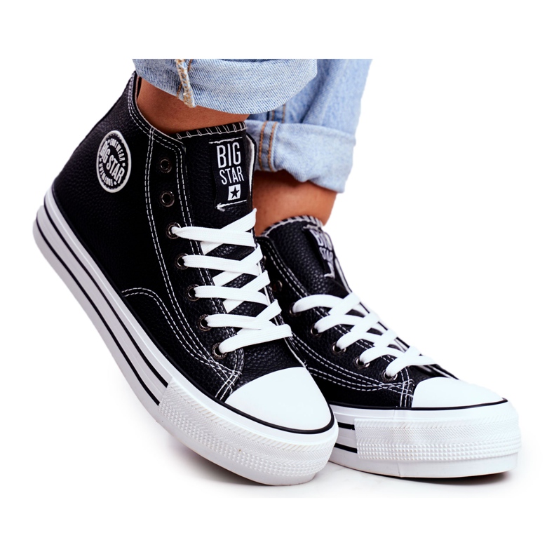 Zapatillas de Mujer Big Star Black GG274012 negro