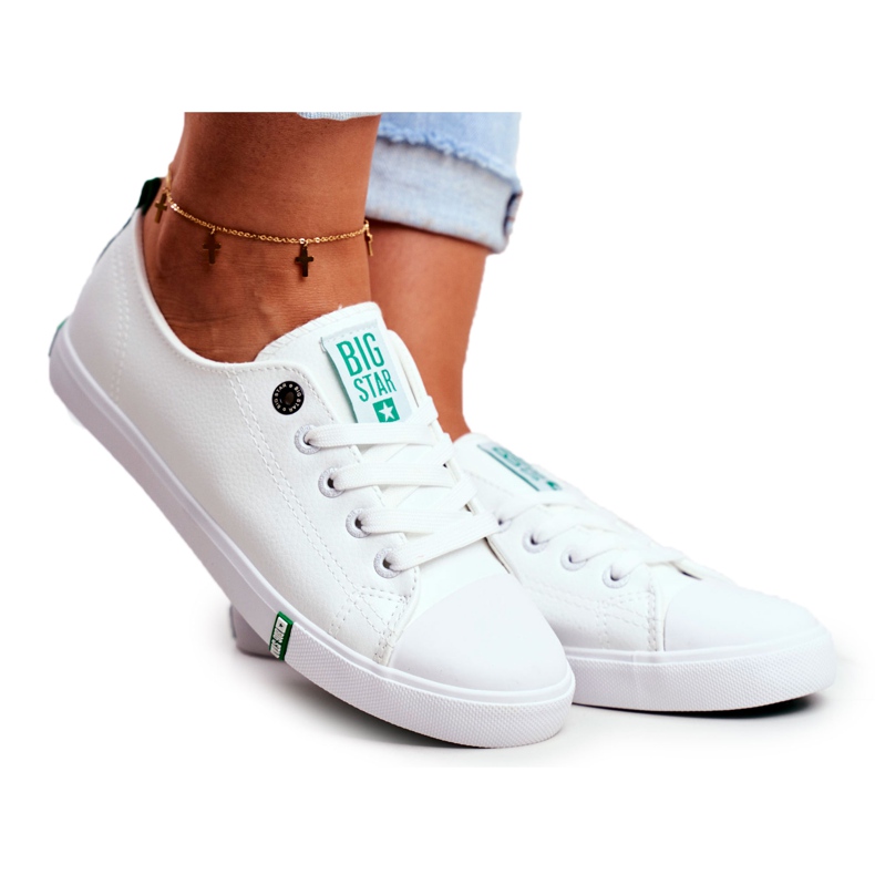 Zapatillas de Mujer Big Star White GG274006 blanco