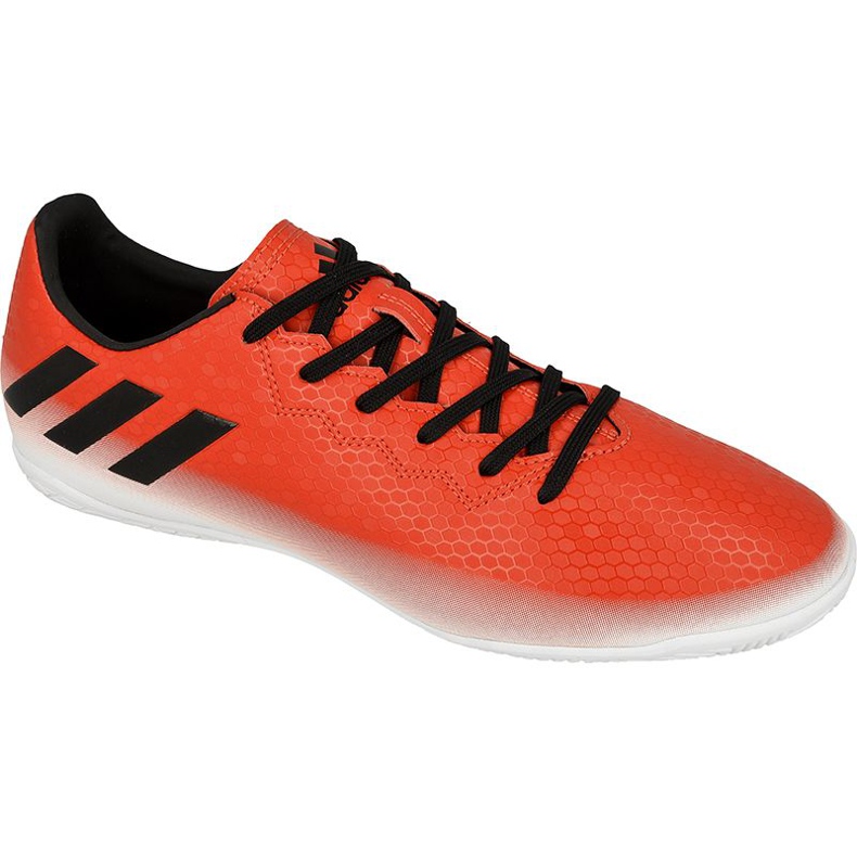 Zapatos de interior adidas Messi 16.4 In M BA9026 rojo naranjas y tintos