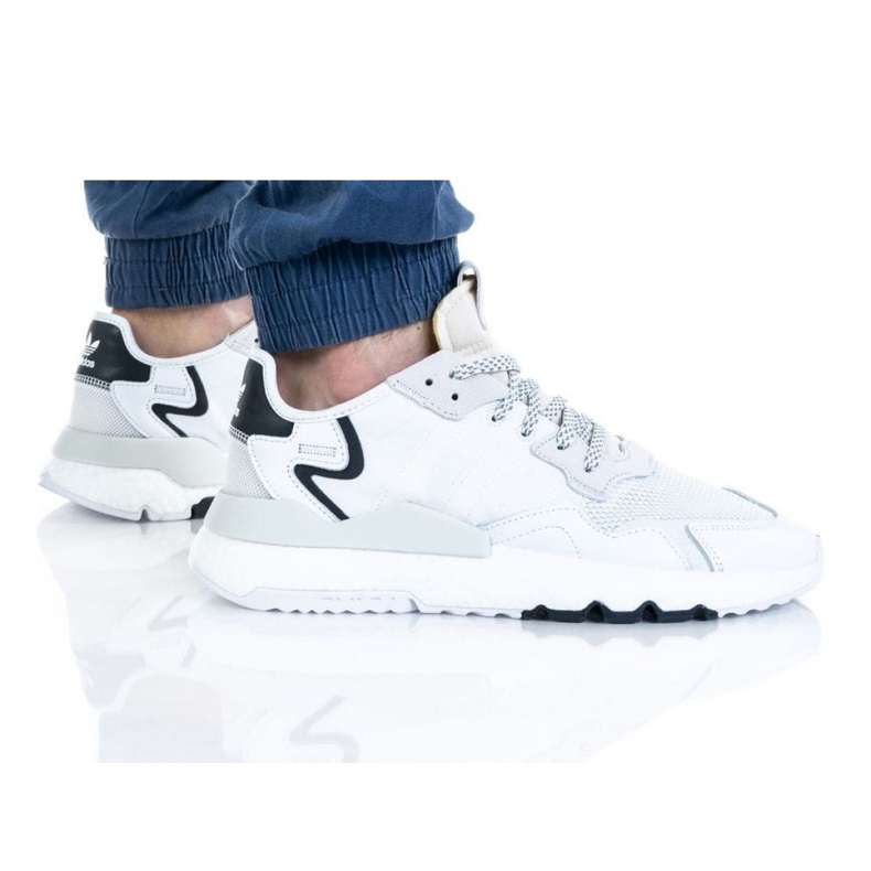 Zapatillas Adidas Nite Jogger M EE6255 blanco Zapatillas Adidas Nite Jogger M EE6255 blanco