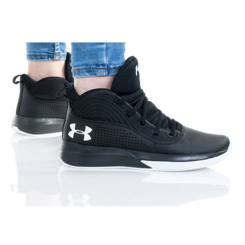 Under Armour Gs Lockdown 4 Jr 3022123-001 multicolor negro